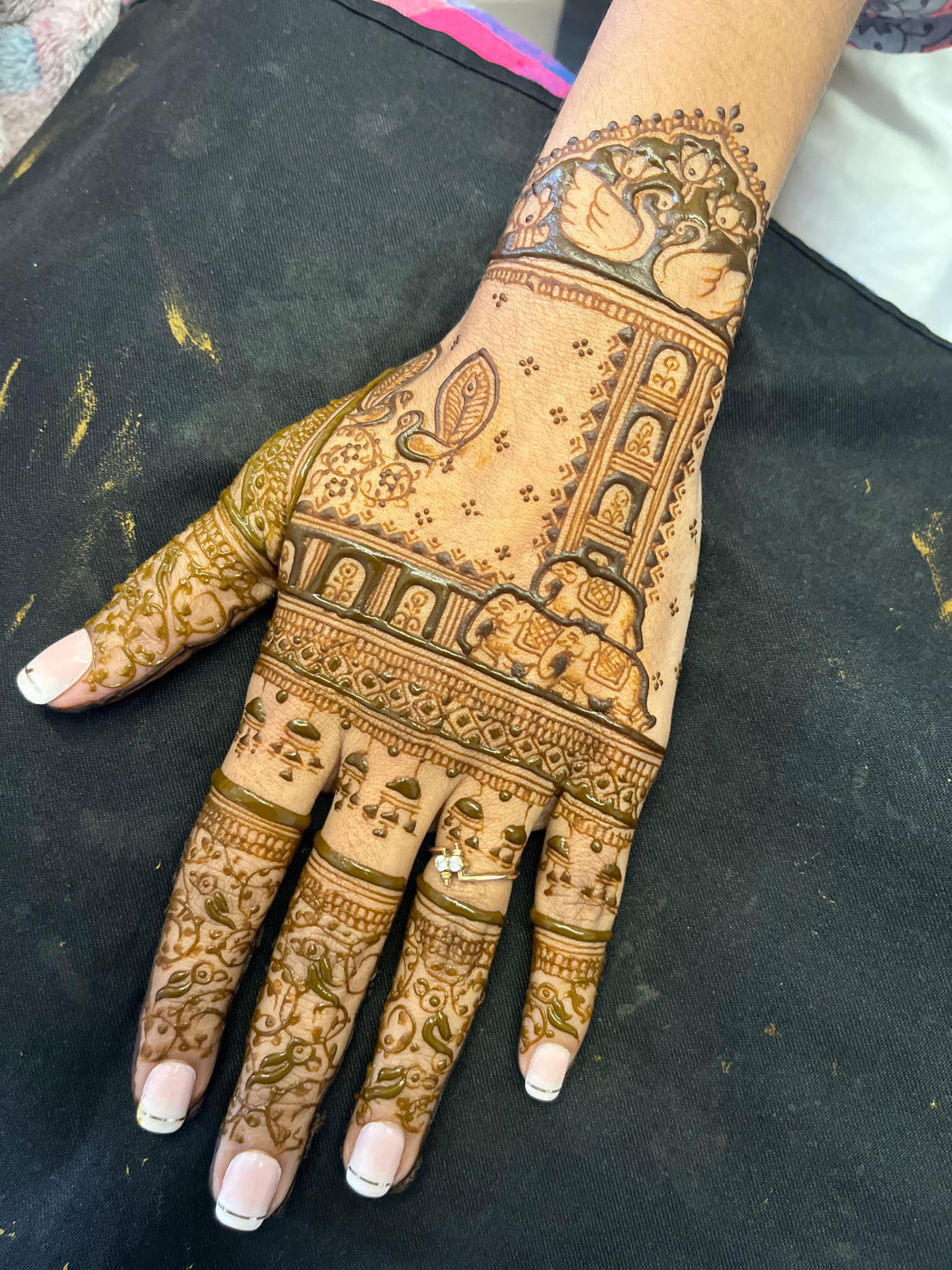 Intricate Hand Mehandi Without Figure