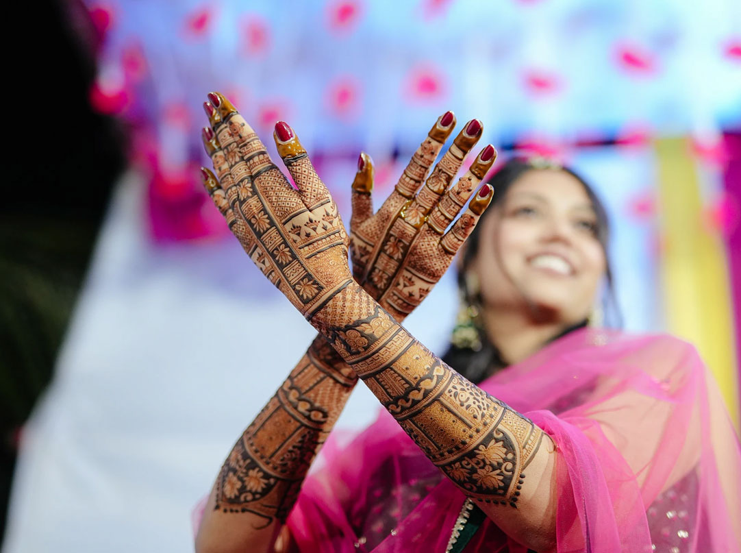 Bridal Mehndi design by Kundan showcasing intricate and elegant patterns for brides